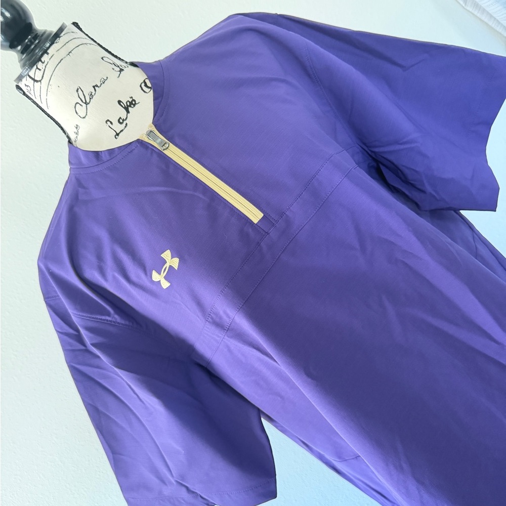 Under Armour Men’s Purple UA Storm Performance Shirt Sz XL Minimalist - Picture 5 of 14
